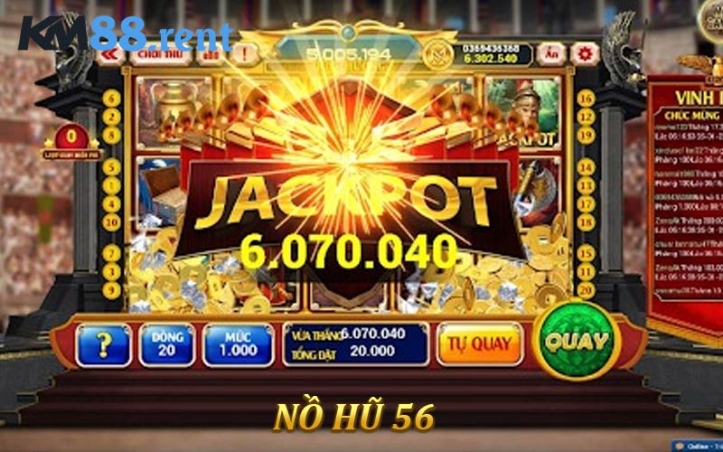 Nohu56 - Cơ Hội Trúng Jackpot Cực Khủng